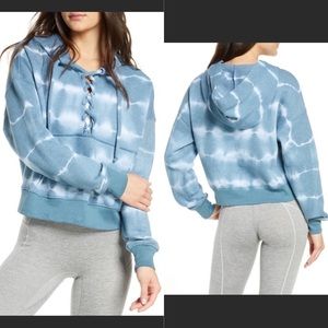 Free People Believer Tie Dye Hoodie Sweatshirt
